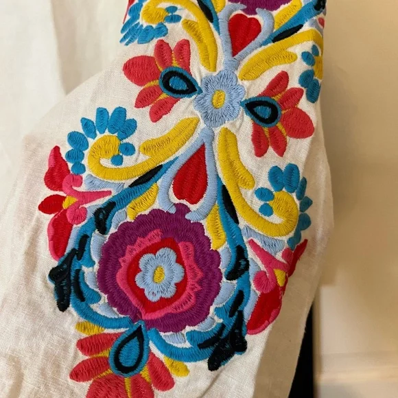 Philosophy White Embroidered Women's Top - small - Picture 7 of 12